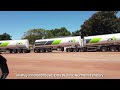 Roadtrain trucks at Australian Roadhouses