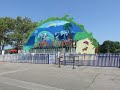 Playland Stage Vacant With No Prop Scenery