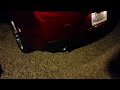 2016 camaro ss A8 muffler delete non npp exhaust cold start