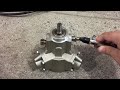 Piston Air Motor, 1/8 HP, 75 PSI test run