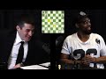 RZA and Lex Fridman play chess