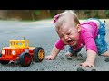 TROUBLE BABY Crying with Everything - Funny Baby Videos | Just Funniest