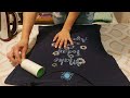 ASMR /👚 Ironing & folding clothes👔 / lint roller.👕