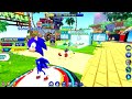 Becoming The FASTEST SONIC FAMILY In Roblox!