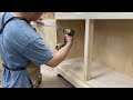 Pine board / making legs / making molding boards / making doors / scratch painting