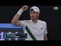 Andy Murray ridiculous point against Kokkinakis in Australian open