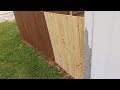 3 Different Colored Fence