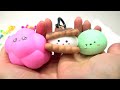 Mixing Cute Squishies, Slime, Plushies Together into One Bowl