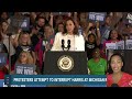 'Shut up, I'm Talking' Kamala Harris SNAPS at Rally Protestors