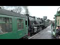 Watercress Line 9F Footplate Experience Ride 12/03/2017