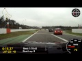 Hockenheimring Onboard BMW M5 E34, DSK 16.11.2013, 2. Turn