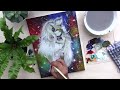 LETS CHAT : Celestial Kitty Acrylic painting on canvas and new upcoming updates