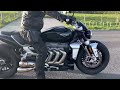 Triumph Rocket 3R Werkes exhaust