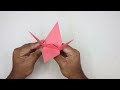 How To Make a Paper Crane - Origami Crane Easy - Step by Step Tutorial