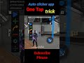 New⚡headshot trick with😮auto clicker app /free fire new headshot trick m1887,wait for end  #shorts