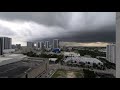 Crazy dancing clouds Miami Florida GoPro Hero 8 Time Lapse