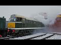 Class 31, 31203, Cold Start in the Snow