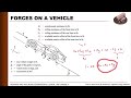 HIGHWAY AND RAILROAD ENGG | ROAD VEHICLE PERFORMANCE : VEHICLE RESISTANCES