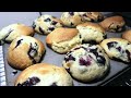 Delicious and Moist Blueberry Muffins - Easy Recipe