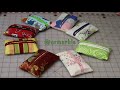 Minutes to Make! | Turn fabric scraps into mini tissue cases for craft fairs, party favors, etc.