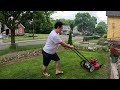 Lawn mowing