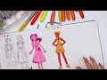 I WANNA DRESS LIKE A PRINCESS! | Art with Sharpies | A Bunch of Every-Day Princess Outfit Designs