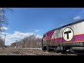 Trains + Chases On District 3! Railfanning Ayer with MBTA, Norfolk Southern, and Locals | 3/18/2024