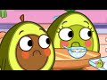 Baby Avocado Controls Feelings And Emotions 😱 😭 😡 😂 || Best Kids Cartoon by Meet Penny 🥑💖