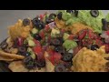 Easy High Protein Loaded Nachos With Mushrooms & Multiple Toppings | Plantbased & Dr Sebi Approved