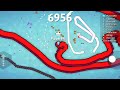 Omg!  Again 🐍 99999999 noobs VS Red crewmate snake 🐍 || Best epic gameplay #snakeio