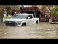 06-19-2024 San Luis Pass, TX  - Community Surged out  footage from boat, VOSOT