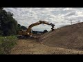 EXCUVATOR/KOMATSU PC240 NLC/LKW LOAD/LEICA GPS/ERDBAU/HOCHWASSERSCHUTZ/MAN TRUCKS/