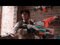 LTT Game Nerf War : Special Force Warriors SEAL X Nerf Guns Fight Barracks Rocket Crazy