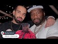 Drake and 50 Cent unite as Lupe cheers on, this is getting weird