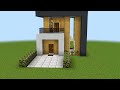 How to make Small Modern House in Minecraft!