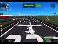 Playing airplane simulator