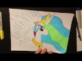 How To Draw Princess Celestia - Speed Drawing