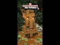 How to Build an Oak Totem in Minecraft