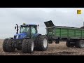 Fiat Fiatagri 180-90 Traktor zieht 8 Schar Drehpfug + Packer problemlos furrow plow Pflügen on land