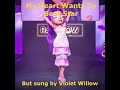 My Heart Wants to Be a Star but it's sung by Violet Willow #rainbowhigh #artificialintelligence