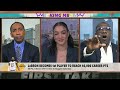 Stephen A. says LeBron reaching 40K PTS was TARNISHED by another Lakers loss 😳 | First Take