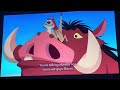 The Lion King (1994) - Timone and Pumbaa meet Simba