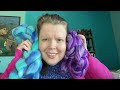 I'm organizing my fiber and wool stash! Includes unwrapping wool and unintentional ASMR