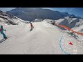 The Sarenne (Alpe d’Huez 2019) in 4k skiing over 100 KPH. longest black run in Europe.