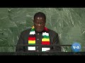 Zimbabwe Mnangagwa Addresses 77th UNGA