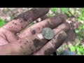 What did I find at this 1940s house metal detecting?