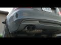 BMW 135i exhaust