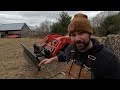 Transform your Compact Tractor into a Snow Plowing Machine