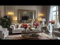 Elegant Living Room LUXURY Interior Design Ideas - Opulent Life Style - How Rich People Live