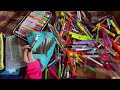 Pen Rummage! (No talking version) Sorting/organizing colorful pens 🖊️ & pencils ✏️ ~ ASMR